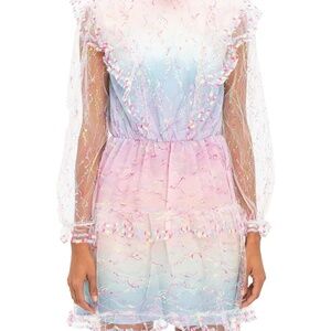 Olivia Rubin rainbow mini dress